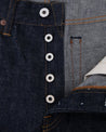 【Indigofera】Clint Jeans, Fabric No. 3 S.T.P.F 13oz / 中高腰 未預縮復古Levis老布 經典美式直筒 - Blue Beach Denim