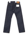 【Indigofera】Clint Jeans, Fabric No. 3 S.T.P.F 13oz / 中高腰 未預縮復古Levis老布 經典美式直筒 - Blue Beach Denim