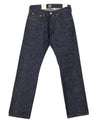【Indigofera】Clint Jeans, Fabric No. 3 S.T.P.F 13oz / 中高腰 未預縮復古Levis老布 經典美式直筒 - Blue Beach Denim