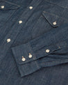 【Indigofera】Manolito Shirt, Sanyati Denim, Indigo 
