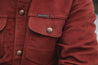 【Indigofera】 Copeland Jacket Moleskin Rust
