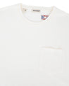 【Indigofera】Wilson T-Shirt  Cocatoo White / 匹馬棉口袋素T 鸚鵡白 頂級匹馬棉
