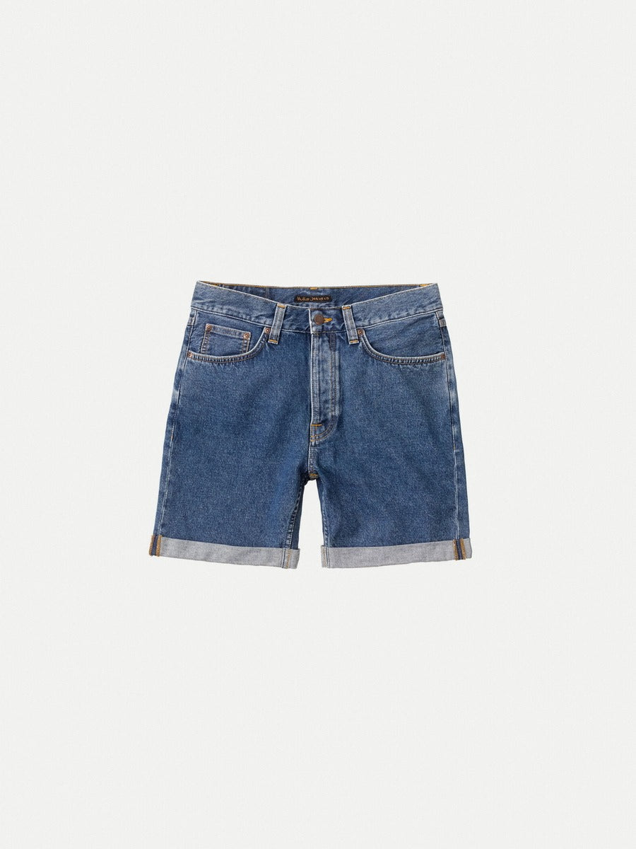 【Nudie Jeans】Josh Shorts 90s Stone Denim