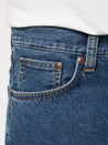 【Nudie Jeans】Josh Shorts 90s Stone Denim 12.75oz／有機回收再生棉 復古石洗短褲