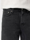 【Nudie Jeans】Josh Shorts Black Water／12.5oz／有機棉 水洗牛仔短褲