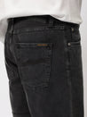 【Nudie Jeans】Josh Shorts Black Water／12.5oz／有機棉 水洗牛仔短褲