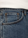 【Nudie Jeans】Josh Shorts Friendly Blue 13.25oz／有機棉 水洗牛仔短褲