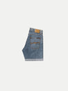 【Nudie Jeans】Josh Shorts Friendly Blue 13.25oz／有機棉 水洗牛仔短褲