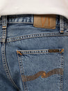 【Nudie Jeans】Josh Shorts Friendly Blue 13.25oz／有機棉 水洗牛仔短褲