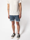 【Nudie Jeans】Josh Shorts Friendly Blue 13.25oz／有機棉 水洗牛仔短褲