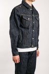 【TANUKI】混和藍染 "高雅" 3代外套／18.7oz / Miyabi Type 3 Denim Jacket