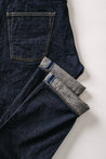 【TANUKI】N083HT "Natural Indigo" High Tapered Jeans  16.5oz