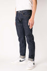 【TANUKI】YU1641T "Yurai" Natural Indigo Tapered Jeans 16.5oz 