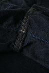 【TANUKI】Mid Tapered Natural Indigo "Sumi" Overdye 16.5oz 黑染過染天然藍染中腰合身錐形褲