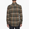 【Naked and Famous】Easy Shirt - Heavy Vintage Flannel - Blue/Rust／重磅 日本雜色撚紗 復古法蘭絨襯衫