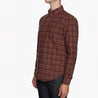 【Naked and Famous】Easy Shirt - Heavy Vintage Flannel - Red 