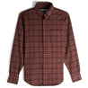 【Naked and Famous】Easy Shirt - Heavy Vintage Flannel - Red 