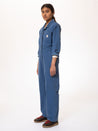【Nudie Jeans】Freya Boiler Suit French Twill／洗舊斜紋布 法式寬鬆連身工作服