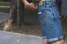 【Nudie Jeans】Josh Shorts Friendly Blue 13.25oz／有機棉 水洗牛仔短褲