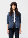 【Nudie Jeans】Nina Worker Jacket Denim／女版復古水洗工裝夾克