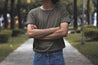 【Nudie Jeans】Roger Slub Faded Green