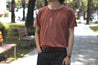 【Nudie Jeans】Roger Slub Terra／竹節感寬鬆素T