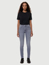 【Nudie Jeans】Hightop Tilde Grey Dust 女版高腰彈力緊身牛仔褲