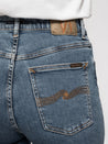 【Nudie Jeans】Hightop Tilde Light Stonewash 女版高腰彈力緊身牛仔褲