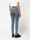 【Nudie Jeans】Hightop Tilde Light Stonewash 女版高腰彈力緊身牛仔褲