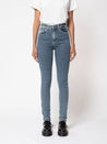 【Nudie Jeans】Hightop Tilde Light Stonewash 女版高腰彈力緊身牛仔褲