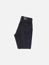【Nudie Jeans】Maud Shorts Black Stone / 女版 黑復古刷色 有機棉 高腰長版短褲