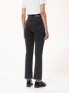 【Nudie Jeans】Rowdy Ruth Almost Black / 女版高腰微喇叭褲