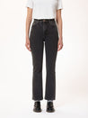 【Nudie Jeans】Rowdy Ruth Almost Black / 女版高腰微喇叭褲