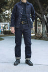 【ONI DENIM】ONI-288 Asphalt Regular Straight Jeans 20oz