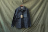 【ONI DENIM】03501 HJS Drop Needle Stitching Jacquard Striped Denim Coverall Jacket 