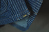 【ONI DENIM】03501 HJS Drop Needle Stitching Jacquard Striped Denim Coverall Jacket 
