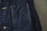 【ONI DENIM】ONI-JACKET 03502-Asphalt overall 20oz Asphalt Denim