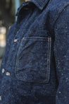 【ONI DENIM】ONI-JACKET 03502-Asphalt overall 20oz Asphalt Denim