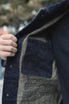 【ONI DENIM】ONI-JACKET 03502-Asphalt overall 20oz Asphalt Denim