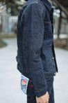 【ONI DENIM】ONI 01507-NI Type Ⅰ Jacket 16.5oz Natural Indigo Rope Dyed Denim 