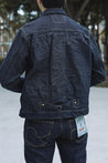 【ONI DENIM】ONI 01507-NI Type Ⅰ Jacket 16.5oz Natural Indigo Rope Dyed Denim 