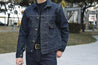 【ONI DENIM】ONI 01507-NI Type Ⅰ Jacket 16.5oz Natural Indigo Rope Dyed Denim 