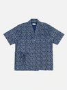 【Universal Works】S/S Kyoto Shirt In Indigo Japanese Paisley／變形蟲藍染日式罩衫
