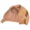 【MISTER FREEDOM】Ranch Blouse Jacket - Natrual &amp; Black Leather 