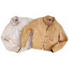 【MISTER FREEDOM】Ranch Blouse Jacket - Natrual &amp; Black Leather 