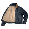 【MISTER FREEDOM】Ranch Blouse Jacket - Natrual &amp; Black Leather 