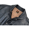 【MISTER FREEDOM】Ranch Blouse Jacket - Natrual &amp; Black Leather 