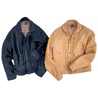 【MISTER FREEDOM】Ranch Blouse Jacket - Natrual &amp; Black Leather 