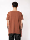 【Nudie Jeans】Roger Slub Terra／竹節感寬鬆素T