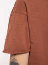 【Nudie Jeans】Roger Slub Terra／竹節感寬鬆素T